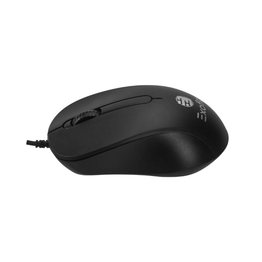 Mouse USB MO-01 Negro Exofiz